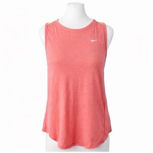 Nike Dri-Fit Coral Open Back Running Tank Size M